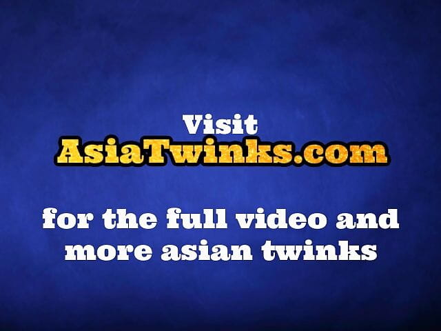 Partying Asian twinks sucking dicks and banging for jizz