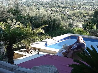 Sie blaest mir einfach ein dann muss ich Sie jetzt am Pool ficken - Bild 4