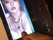 cum on Hyuna (birthday tribute)