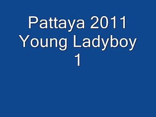 Pattaya 2011 young ladyboy 1...