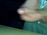 Cum on the table