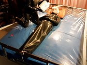 Bound in rubber bag