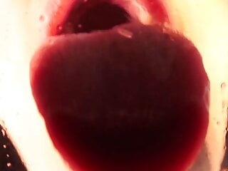 Long Tongue, Close up, Filipina, 60 FPS
