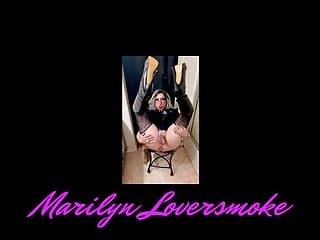 Marilyn Anal Plug Big Cock Smoking Fetish Tease