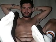 Hairy Argentinian Faggot Wrecking His Cunt