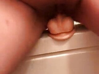 Mature Married Couple Riding Bathtub Dildo...