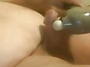 cumming with toy