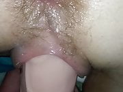 Wife cums super hard on her first big dick