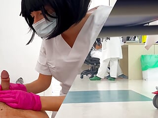 Latex Gloves Handjob, Doctor Patient Sex, Medical Examination, Nurse Gloves