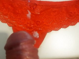 Cum on panties 7