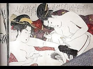 Japanese Vintage Art Ukiyoe...