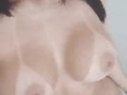 Big boobs latina tanline 