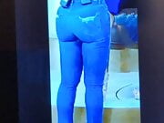 Tribute Cum Rocio Azuara ass in thight jeans