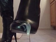 Cumming on my own boots