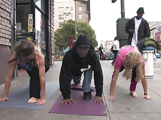 Street yoga feet...