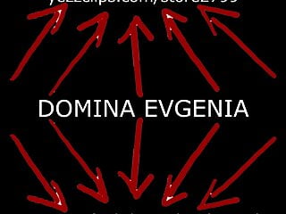  video: Domina Evgenia - golden rain, dirty feet (POV)
