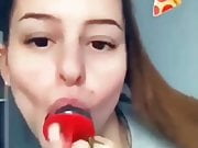 Lea Elui suck candy