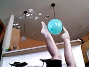 Zoe Plays with Balls