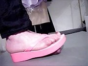 Pink Power part 3 ( pink flip flops )