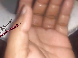 Sri Lankan Sinhala Wife giving Hand &amp; Blow Jobs &amp; Getting Cum Facial