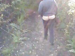 Outdoor, Spanking, Ass, Spank, Expose