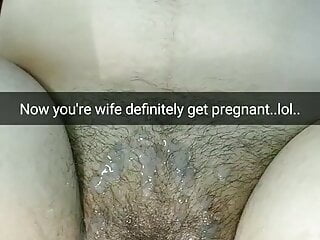 After that load your hotwife is getting pregnant for sure!