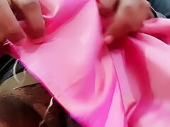 Satin silk handjob porn - Dick head rub bhabhi salwar (109)