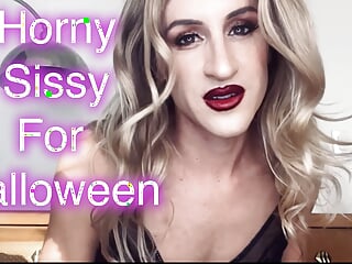 Horny Sissy For Halloween - Extended Preview