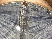 Jeans wetting out by the beach