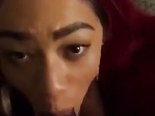 RedHaired Ebony Sucking BBC POV 