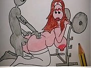 Laura in the gym p.3