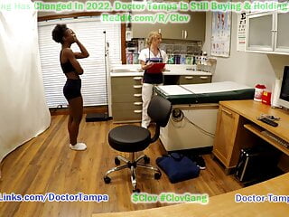 Become Doctor Tampa & Examine Rina Arem With Nurse Stacy Shepard During Humiliating Gyno Exam Required For New Students!