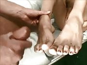 Two Short Movies with Long Toes and Cum