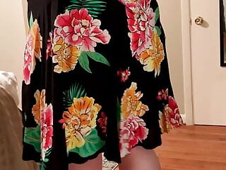 Sundress, Stripping, Strip, BBW Striptease