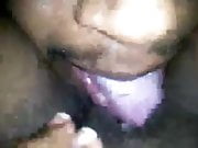 this chick like this tongue man 