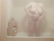 Streamy big boob bbw showering 
