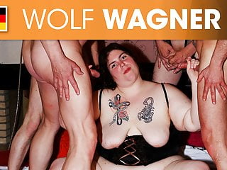 Fat girl gets special treatment by mature men! Wolfwagner.com