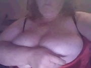 BBW big tits on webcam