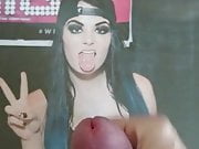 Cum Tribut: WWE Paige