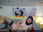 PrincessHerra in Stockings Hijab CKXGir naked pussy fuck