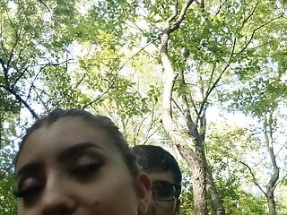 Fucks gf in woods