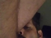 Mature man pissing in my hungry mouth 2