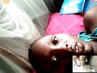 Whatsapp video call, sexy South African girlfriend, nice