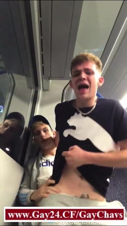 British Chavs fucking in the Train - 7