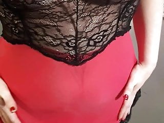 Black N Red Lace Lingerie