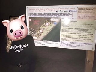 Pig Slut, Beach, Cuckolds, Amateur Swinger Sex