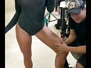 Zuleyka Rivera Hot See-through Swimsuit Snapchat Video