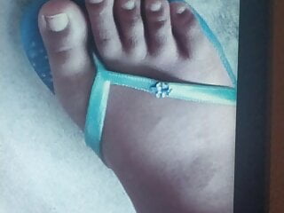 Young girls foot...