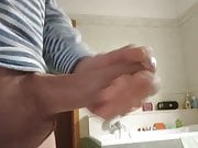 masturbation of a big italian cock with nice cumshot