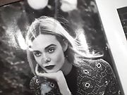 Elle Fanning Cum Tribute Magazine